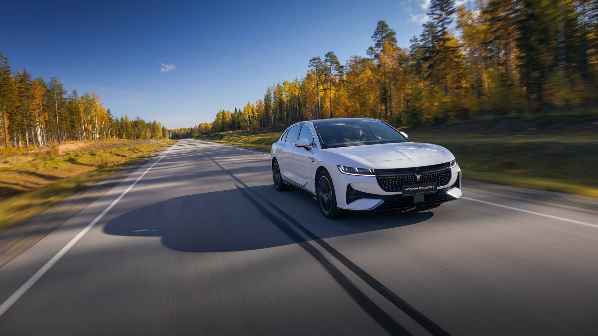 Стильный и технологичный седан VOYAH PASSION EVR