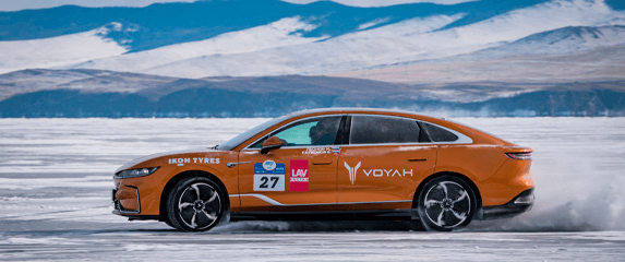 Электромобиль VOYAH претендует на&nbsp;обновление рекордов скорости на&nbsp;льду Байкала