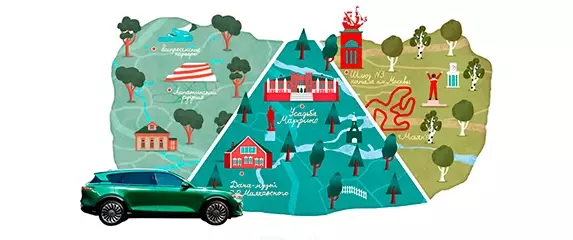 БЕЗ НАПРЯЖЕНИЯ: три маршрута выходного дня для поездки на&nbsp;электромобиле